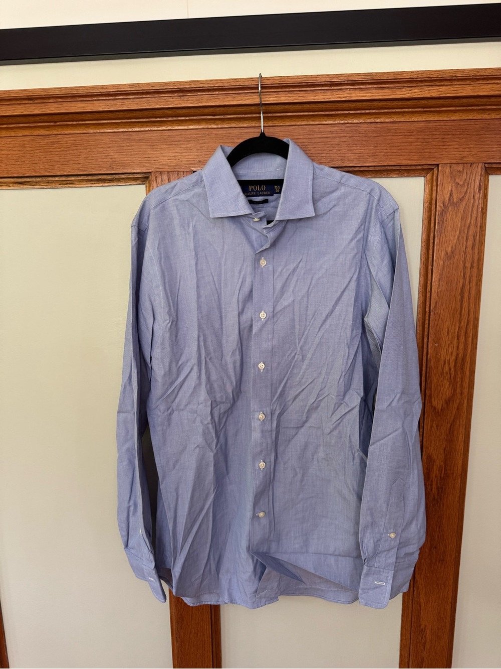 Polo by Ralph Lauren Men's Light Blue Dress Shirt